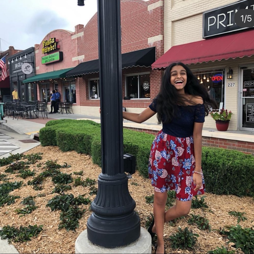 Macy’s Off-the-Shoulder Lace Top Dress - Only worn once!